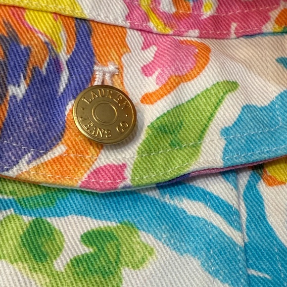 Polo by Ralph Lauren Multicolor Floral Jean Jacket - Picture 3 of 13